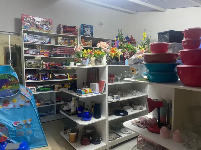 Loja de decoração utilidades e brinquedos