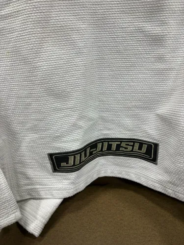 Kimono branco lobo A3 jiu jitsu