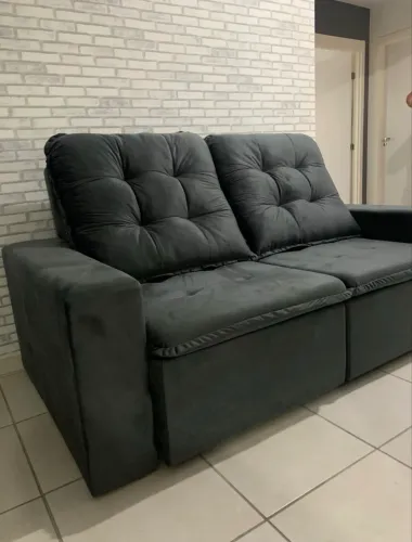 Sofá Retrátil DIRETO DA FABRICA (VARIAS CORES)