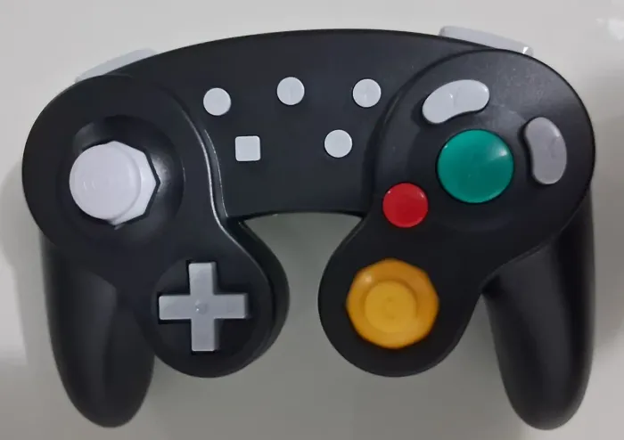 Controle Game Cube Bluetooth, Nintendo Switch 1 e 2, PC e Celular.