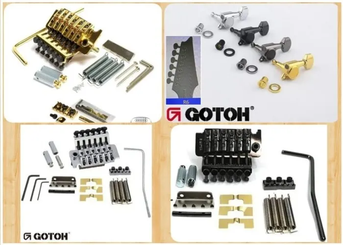 Ponte Floyd Rose / Tarraxas Gotoh Guitarra Ibanez Cort Ltd Tagima Fender Gibson Jackson
