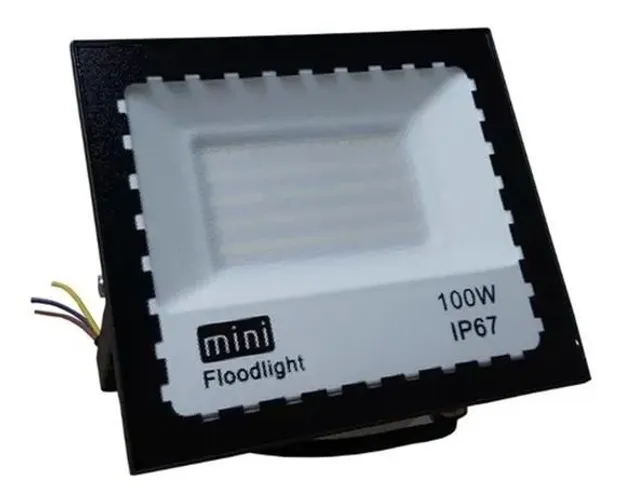 Refletor de LED 100w Branco Frio SMD Holofote Bivolt 