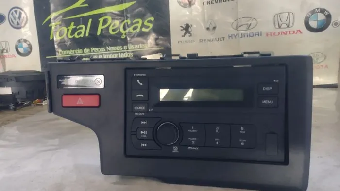 Radio Honda Fit com moldura 2015/2020