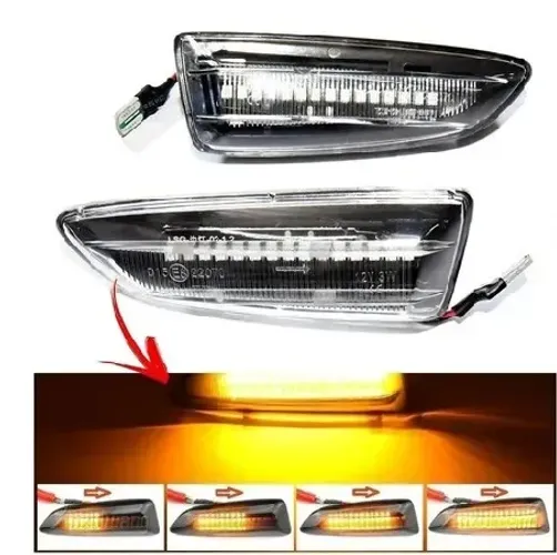 Lanternas setas lateral de pisca onix led
