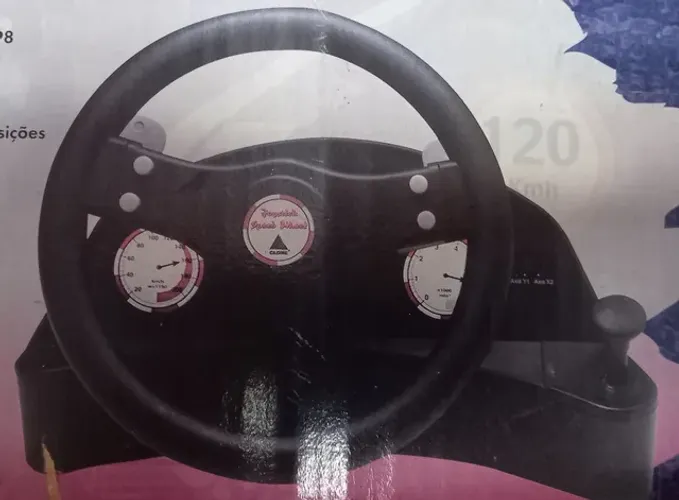 Volante Speed Wheel para jogar no PC