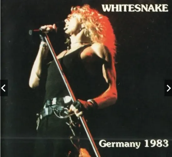 Whitesnake Germany Live 1983 Importado Usado
