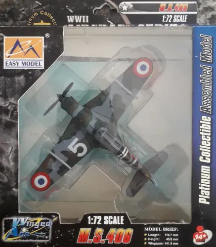 Morane-Saulnier M.S. 406 1/72 Easy Model