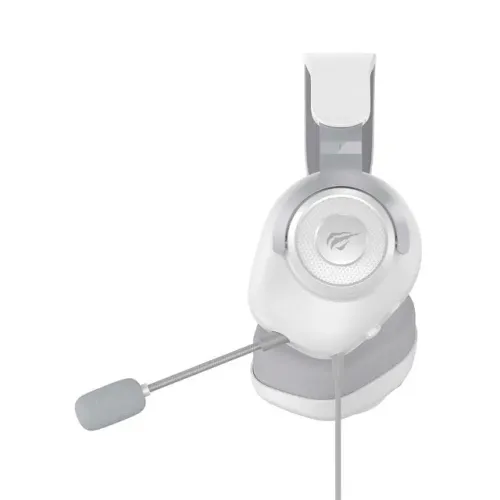 Headset Gamer Havit H2230d, P3 Microfone Destacável Branco