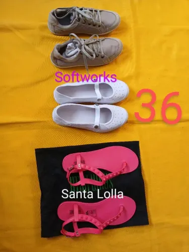 Calçados 34, 35, 36, 37, 38