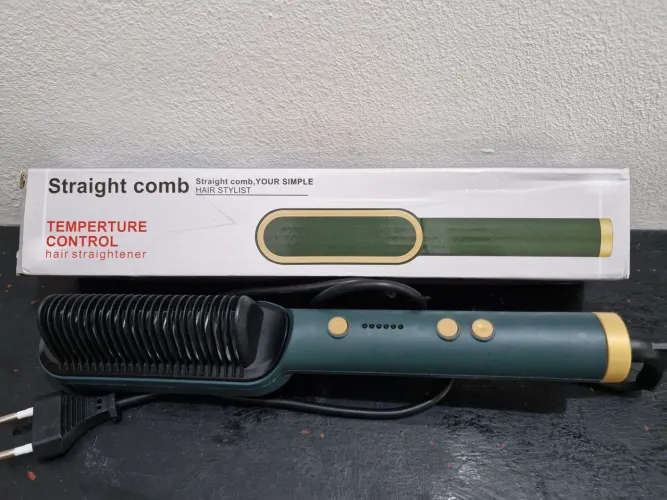 Prancha Alisadora Straight Comb - Controle de Temperatura