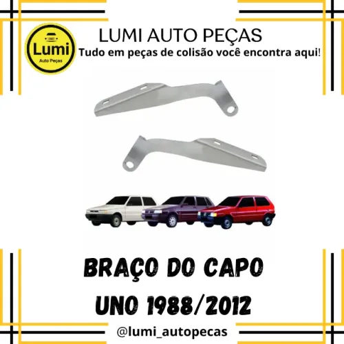 Braço do Capo Fiat Uno 1988/2012 - NOVO