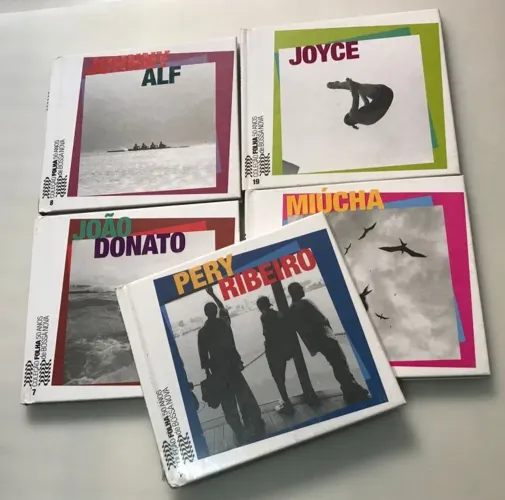 5 cds folha coleção 50 anos de bossa nova
