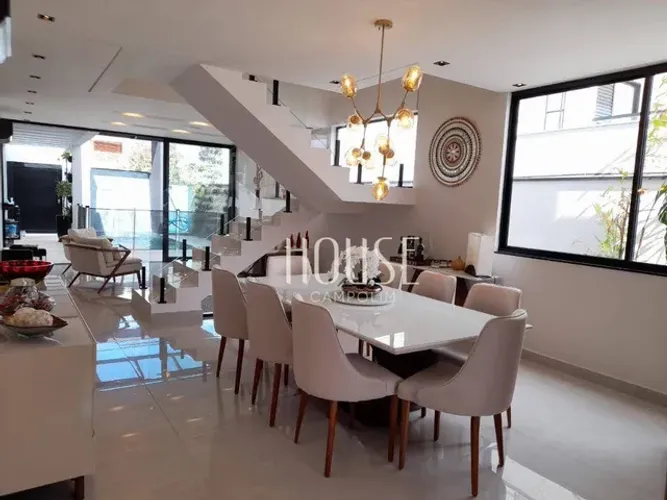 Casa à venda em condomínio fechado em Sorocaba | 390m² em Residencial Giverny | CA1260