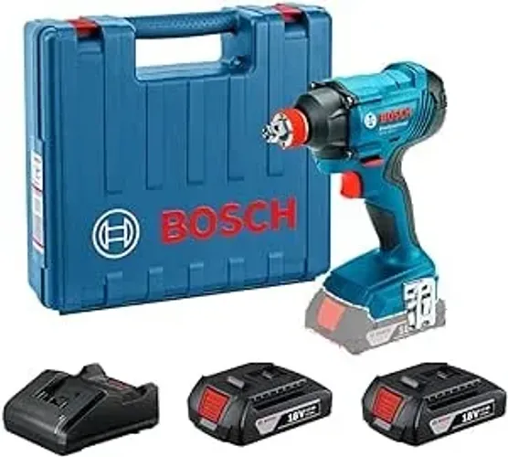 Chave de Impacto Bosch GDX 180-LI, 18V com 2 baterias, 1 carregador e maleta
