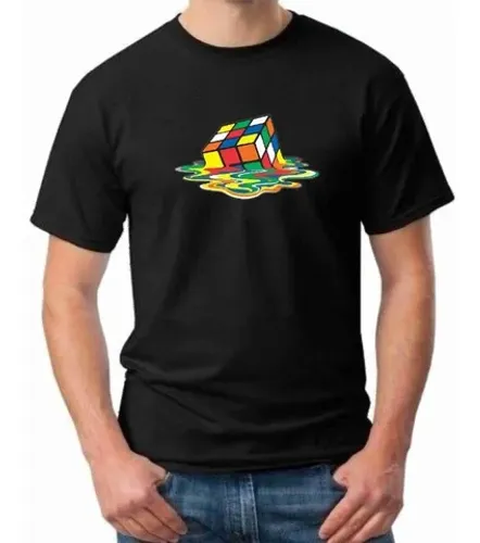 Camiseta The Big Bang Theory Sheldon Cooper Cubo