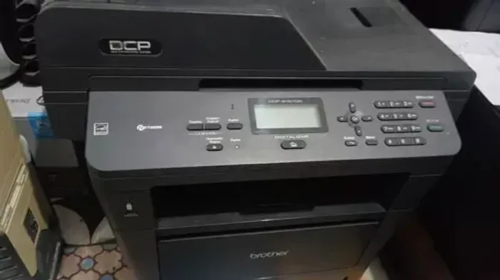 Impressora Brother Dcp-8157dn Usada Funcionando Com Toner