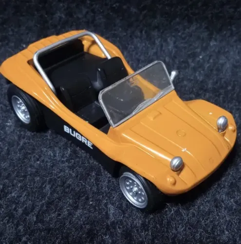 Miniatura  - do Bugre Laranja da Década de 90 - Muito Novo e Raro