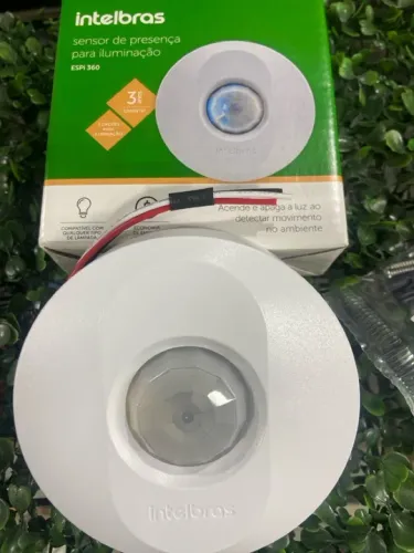 Sensor de Presença Intelbras ESPI 360 - Novo 220v 