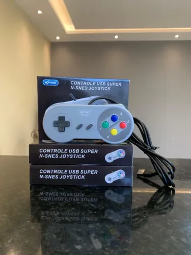 Controle Super Nitendo USB, N-SNES JOYSTICK.