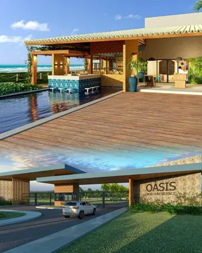 *Lotes Beira Mar em loteamento fechado Prox. ao Pontal do Peba, Oásis Beach Residence