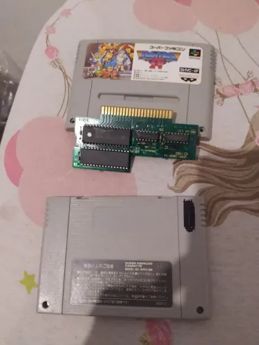 Jogo excelente THE GREAT BATTLE 4 original  do SUPER FAMICOM