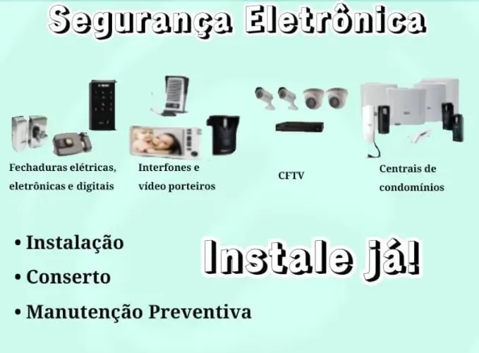 TÉCNICO DE INTERFONIA, CAMERA E PORTÃO AUTOMÁTICO