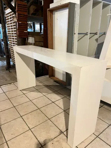 Aparador Branco MDF Lisa Grande Usado
