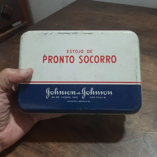Caixa de primeiros socorros Johnson & Johnson - Colecionador