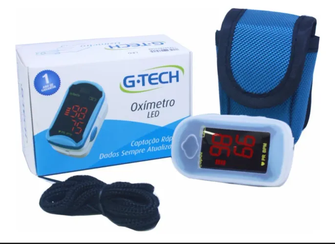 Oxímetro de pulso G-Tech LED - Novo