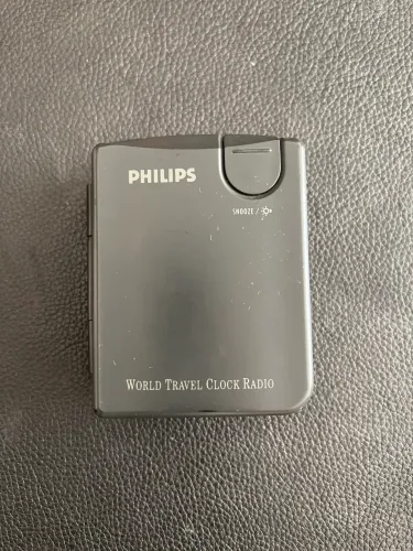 Rádio Relógio Philips Antigo