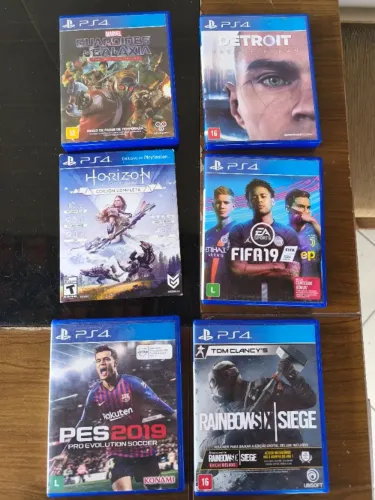Pes 2019- Rainbowsix|SIEGE- FIFA 19 - HORIZON - GUARDIÕES DA GALÁXIA - DETROID