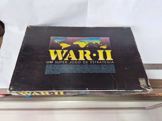 Jogo de Tabuleiro War II - Grow - 1985