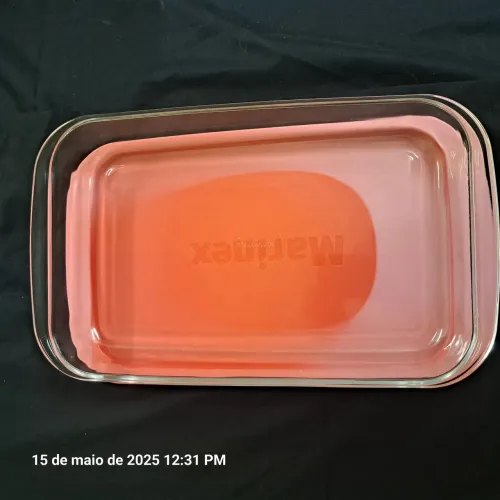 Assadeira de Vidro Marinex Retangular