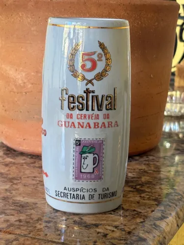 Caneca Comemorativa Festival da Cerveja Guanabara 1968