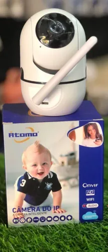 Câmera IP Inteligente Atoma - Segurança e Conectividade