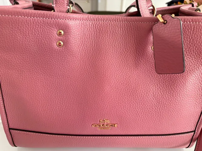 Bolsa Coach original rosa