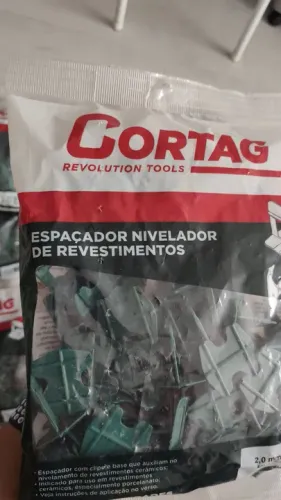 19 pacotes - Espaçador Nivelador de Revestimentos - Cortag 2mm verde
