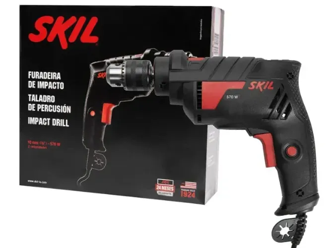 Skil Furadeira De Impacto 6555 570W 220V Com Maleta E Acessórios