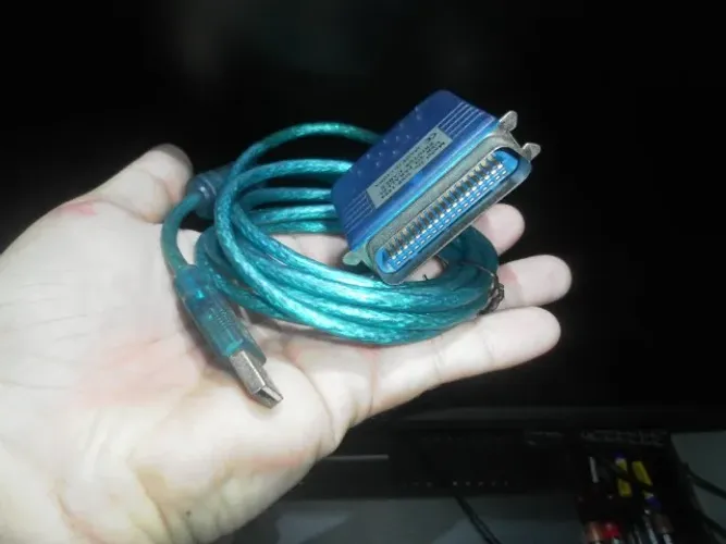 Cabo Paralelo Usb Usb 2.0 Impressora Matricial 36 Pinos
