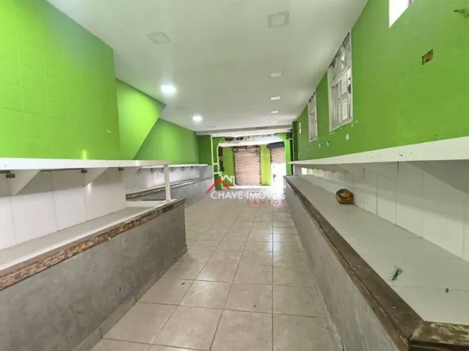 Loja para alugar, 200 m² por R$ 12.300,00/mês - Pompéia - Santos/SP