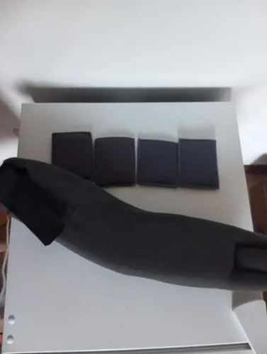 COLETE ORTOPÉDICO  C/FAIXAS DE VELCRO E ALMOFADAS REMOVÍVEIS