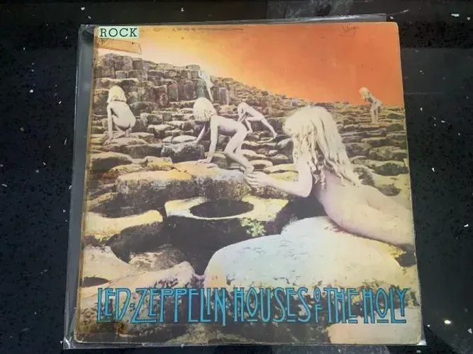 Lp Vinil Led Zeppelin Houses Of The Holy Disco 1973 Coleção