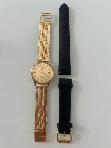 RELÓGIO TISSOT OURO 18K AUTOMÁTICO RELÍQUIA 
