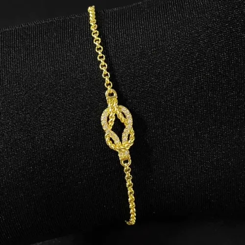 Pulseira corda cravejada | Camadas em ouro