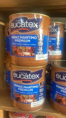 Verniz Marítimo Premium Eucatex - Proteção para Madeira