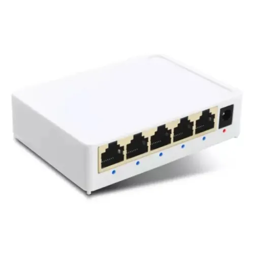 SWITCH DE REDE RJ45 5 PORTAS 10/100/1000