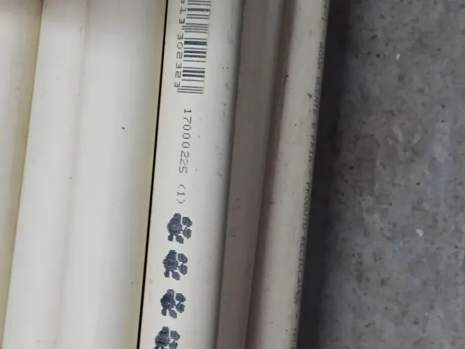 Tubo da tigre aquatherm de 22 valor 30,00 cada