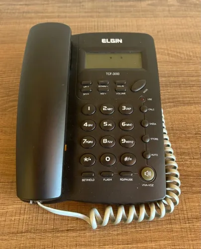 Telefone Fixo Elgin TCF-3000