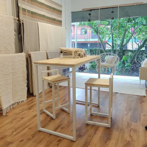 120x100x60 Mesa bistrô escrivaninha Escritório