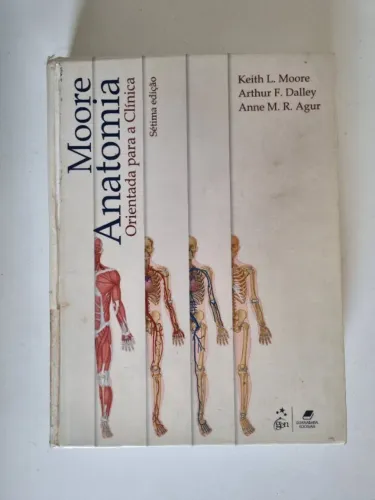 Livro Moore Anatomia Orientada para a Clínica 7 Edição